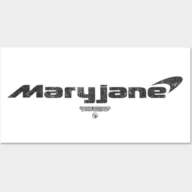 Mary Jane Wall Art by Wrongteeshirt