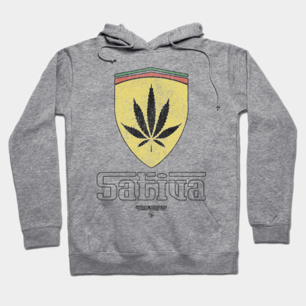 SATIVA Hoodie by Wrongteeshirt
