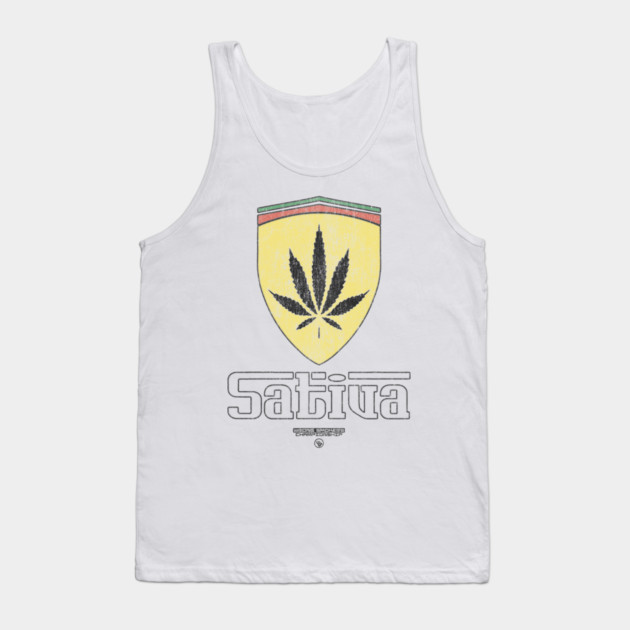 SATIVA Tank Top by Wrongteeshirt