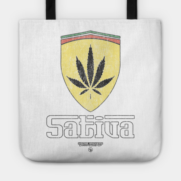 SATIVA Tote by Wrongteeshirt