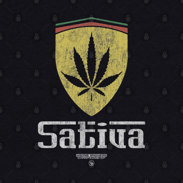 Sativa Shield by Wrongteeshirt