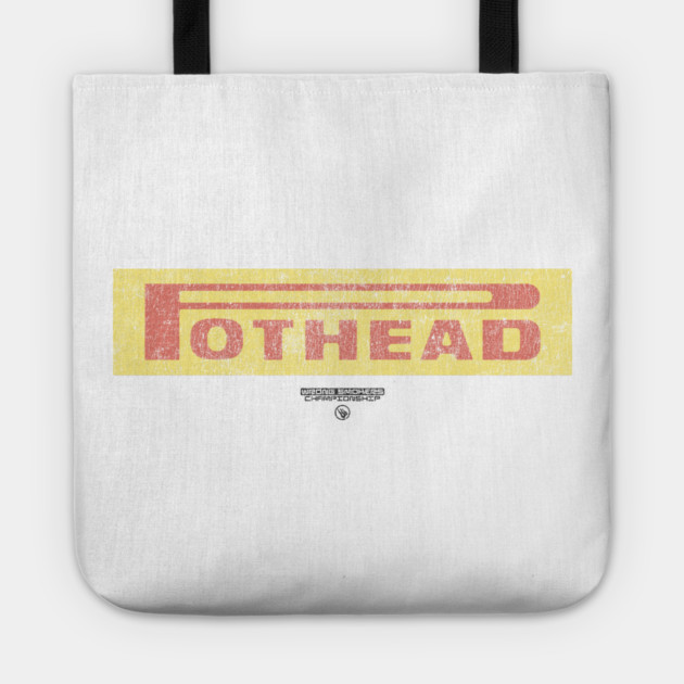 Racing Label Tote by Wrongteeshirt