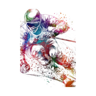 Ski sport art #ski #sport T-Shirt