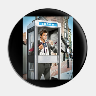 New England Patriots Drake Maye Phone Pin