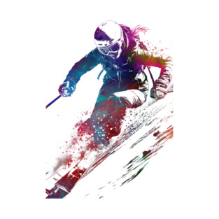 Ski sport art #ski #sport T-Shirt