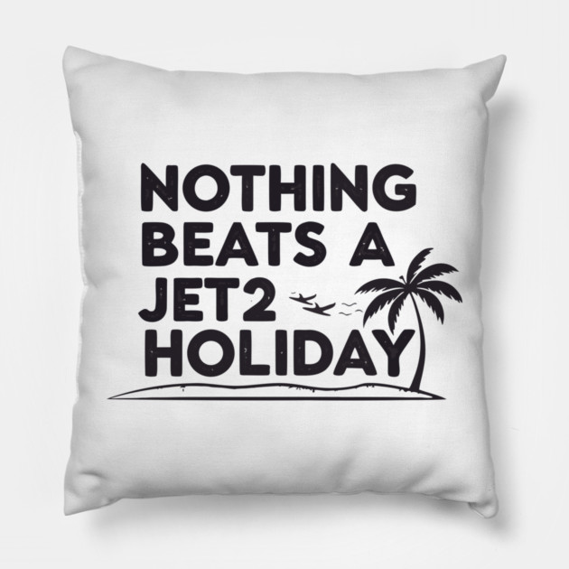 Nothing Beats a Holiday Sunset Design Pillow by DrollDrifter