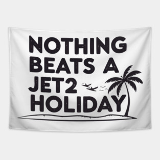 Nothing Beats a Holiday Sunset Design Tapestry