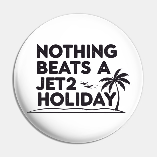 Nothing Beats a Holiday Sunset Design Pin by DrollDrifter