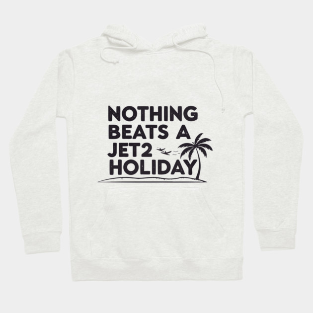 Nothing Beats a Holiday Sunset Design Hoodie by DrollDrifter