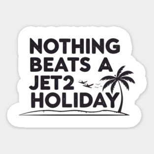 Nothing Beats a Holiday Sunset Design Sticker