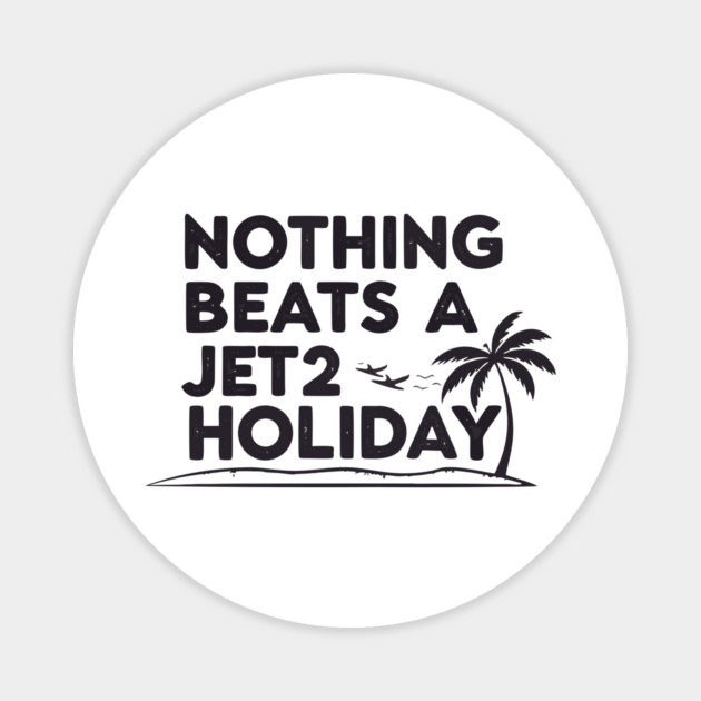 Nothing Beats a Holiday Sunset Design Magnet by DrollDrifters