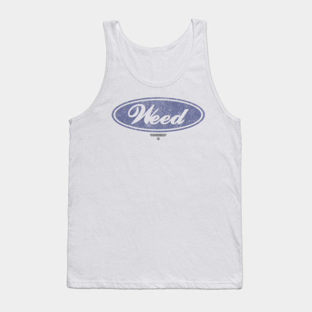 WEED Oval Emblem Tank Top by Wrongteeshirt
