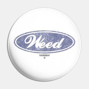 WEED Oval Emblem Pin