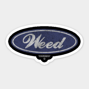Oval Emblem Sticker