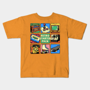 Retro Starter Pack Kids T-Shirt
