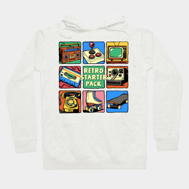 Retro Starter Pack Hoodie by GoshWow®