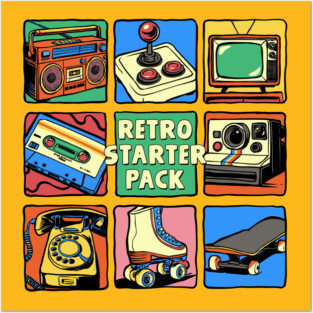 Retro Starter Pack Posters and Art