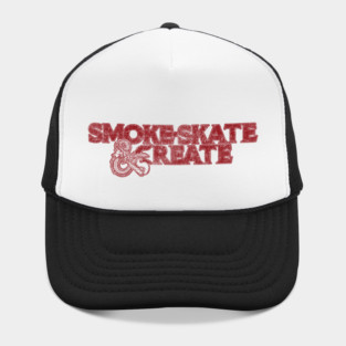 Smoke, Skate & Create Hat