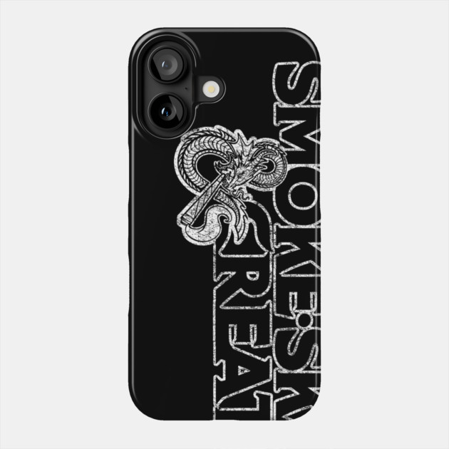 Smoke, Skate & Create Phone Case by Wrongteeshirt