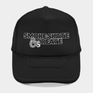 Smoke, Skate & Create Hat