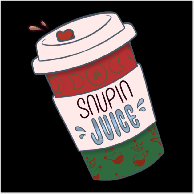 Snupin Juice Wall Art by Art Of Glo