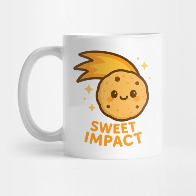 “Sweet Impact – Cosmo Bites Kawaii Cookie Comet Design by Anne Lee