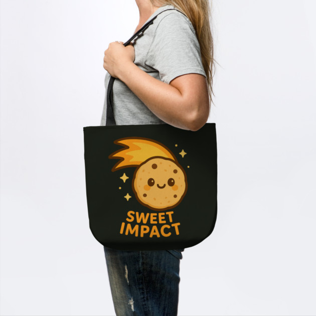 “Sweet Impact – Cosmo Bites Kawaii Cookie Comet Design by Anne Lee
