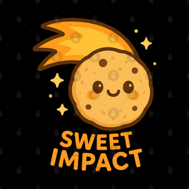 “Sweet Impact – Cosmo Bites Kawaii Cookie Comet Design by Anne Lee