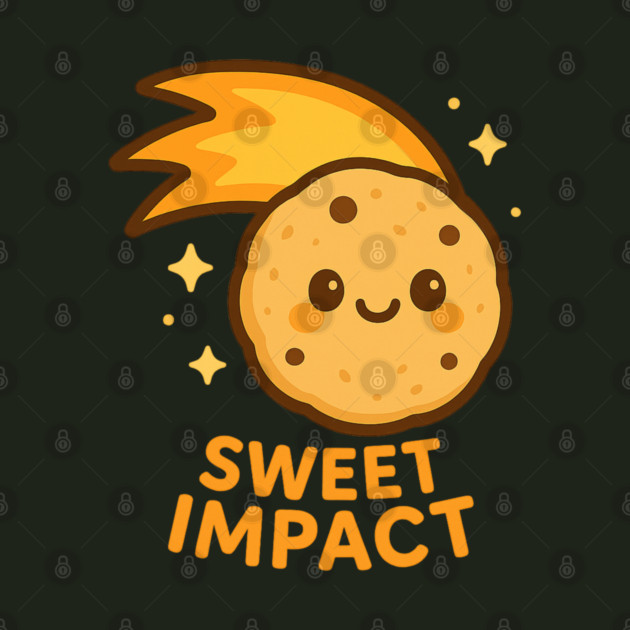 “Sweet Impact – Cosmo Bites Kawaii Cookie Comet Design by Anne Lee