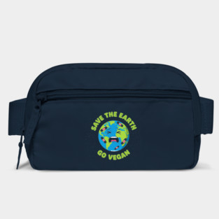 Save the Earth, Go Vegan Bag