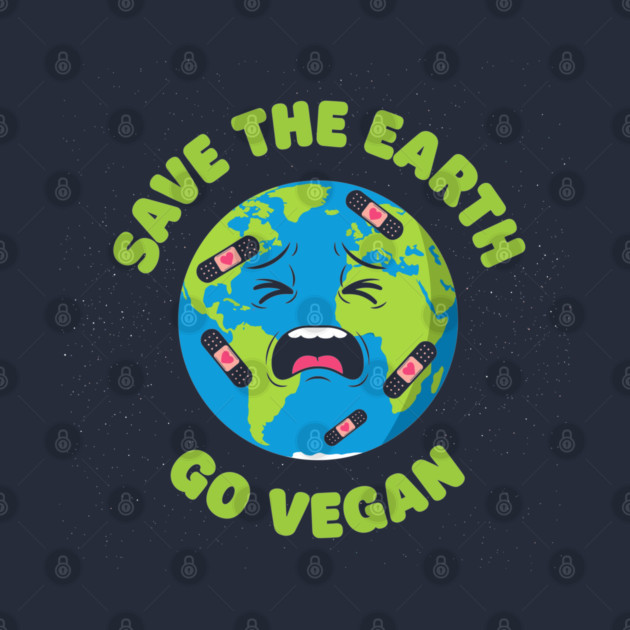 Save the Earth, Go Vegan by enrynz