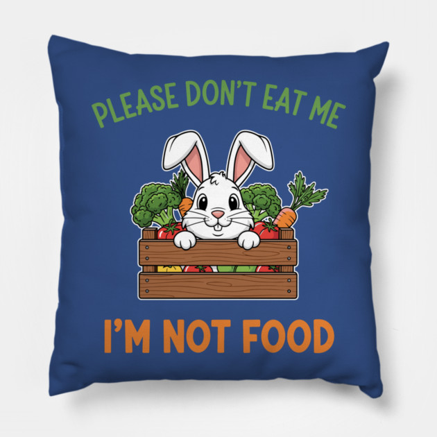 Please don't Eat Me Pillow by enrynz