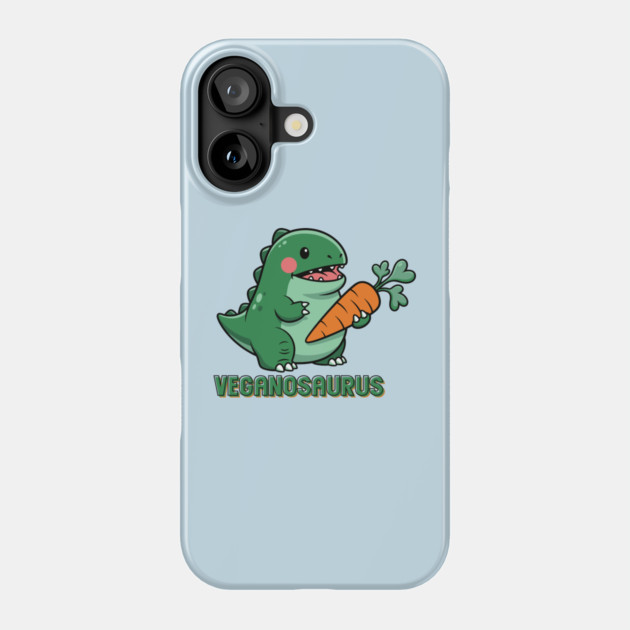 Veganosaurus Phone Case by enrynz