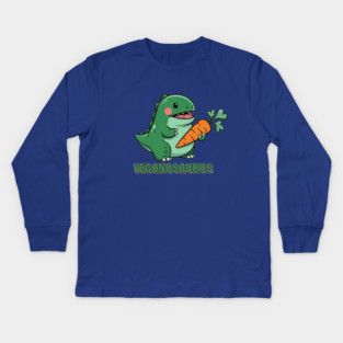 Veganosaurus Kids Long Sleeve T-Shirt
