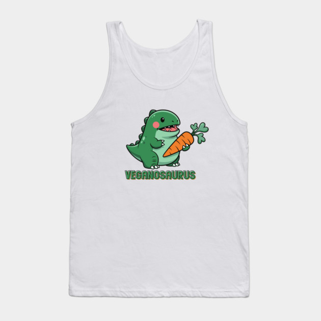 Veganosaurus Tank Top by enrynz