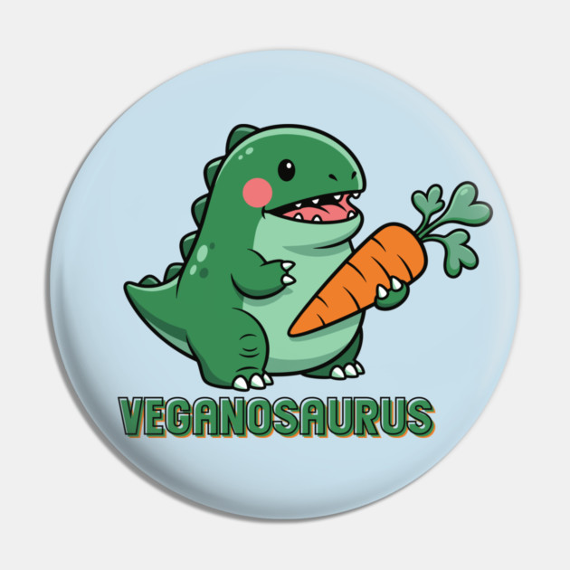 Veganosaurus Pin by enrynz