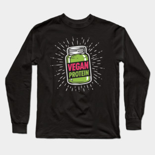 Vegan Protein Long Sleeve T-Shirt