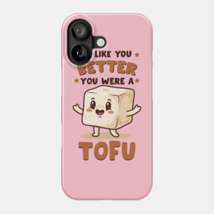 Tofu Love Pun Phone Case
