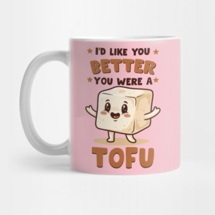 Tofu Love Pun Mug