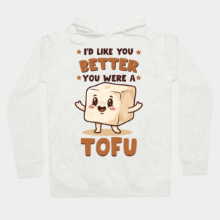 Tofu Love Pun Hoodie