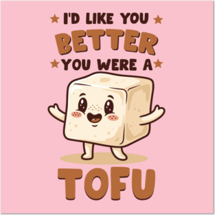 Tofu Love Pun Posters and Art