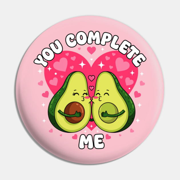 Adorable Avocado Love Pin by enrynz