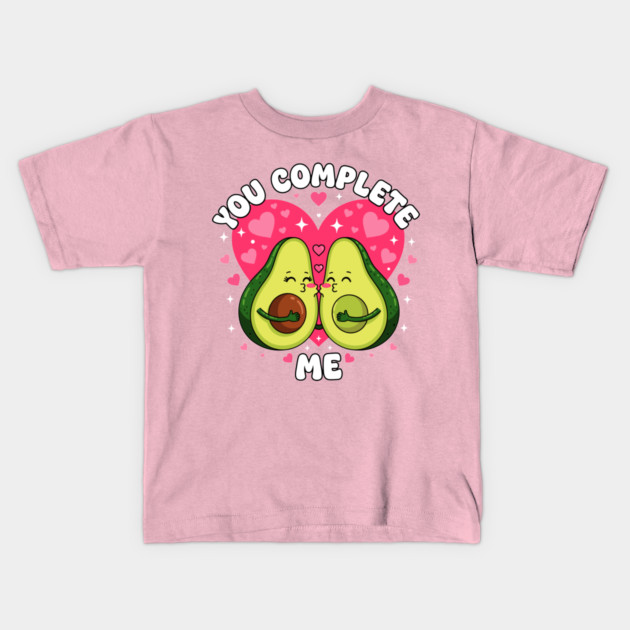 Adorable Avocado Love Kids T-Shirt by enrynz