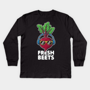 Fresh Beets Kids Long Sleeve T-Shirt