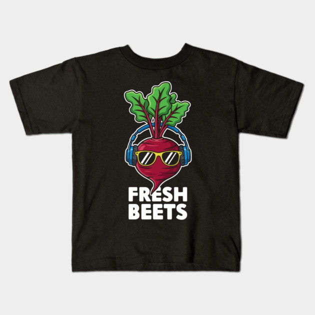 Fresh Beets Kids T-Shirt by enrynz