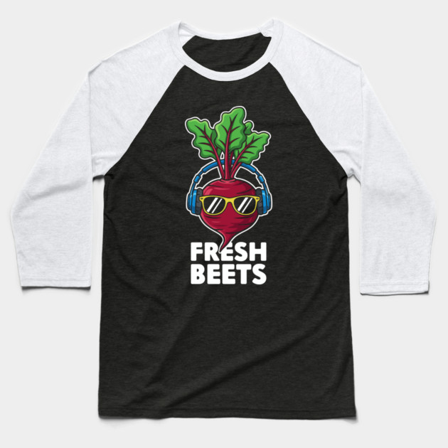 Fresh Beets Baseball T-Shirt by enrynz