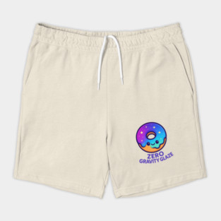 Zero Gravity Glaze – Cosmo Bites Kawaii Galaxy Donut Design Shorts
