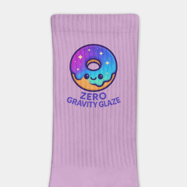 Zero Gravity Glaze – Cosmo Bites Kawaii Galaxy Donut Design by Anne Lee