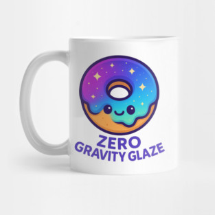 Zero Gravity Glaze – Cosmo Bites Kawaii Galaxy Donut Design Mug
