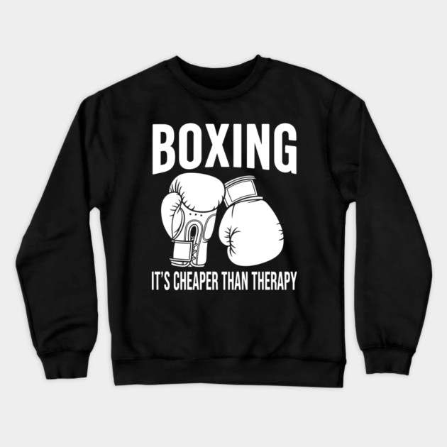 Boxing is Cheaper Crewneck Sweatshirt by enrynz